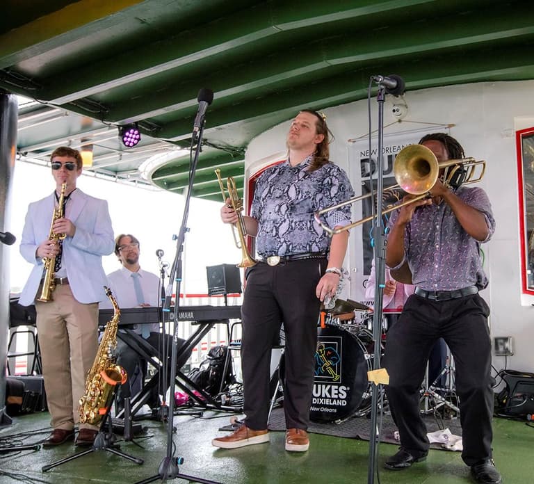 New Orleans: Evening Steamboat Jazz Cruise + Optional Dinner