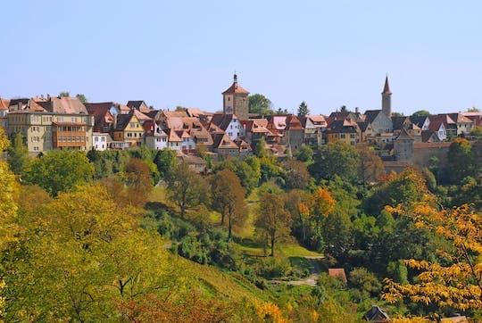 Tour by minibus to Rothenburg ob der Tauber from Frankfurt