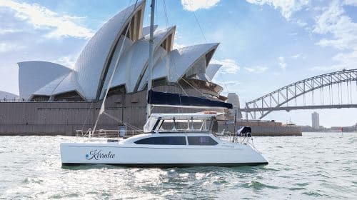 1-godzinny rejs o zachodzie słońca w Sydney Harbour (zawiera półmisek przekąsek i napoje) Bilety transportowe