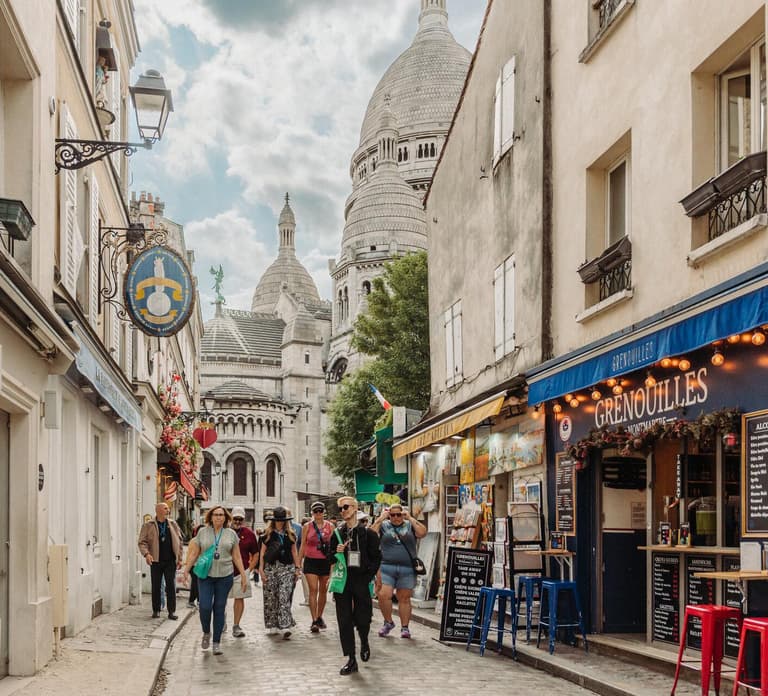 Parijs: Dagtrip met Louvre, Eiffeltoren & Notre Dame