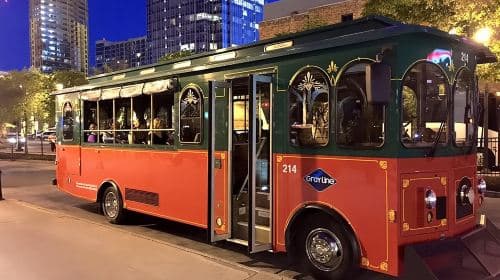 Night Time Trolley Tour of Nashville with Photo Stops Day Tours