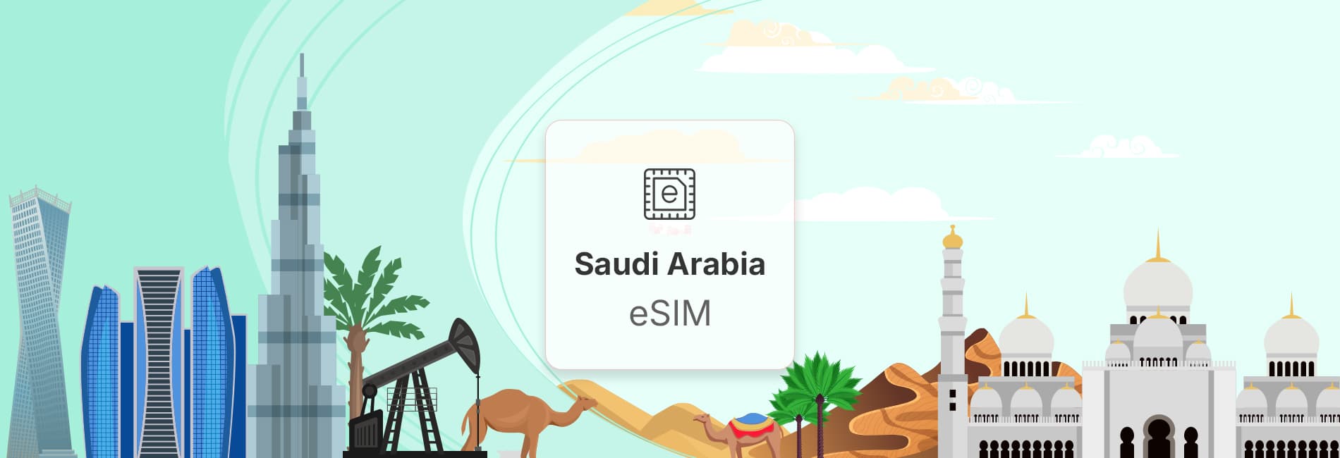 Commbitz Saudi Arabia e-SIM Package