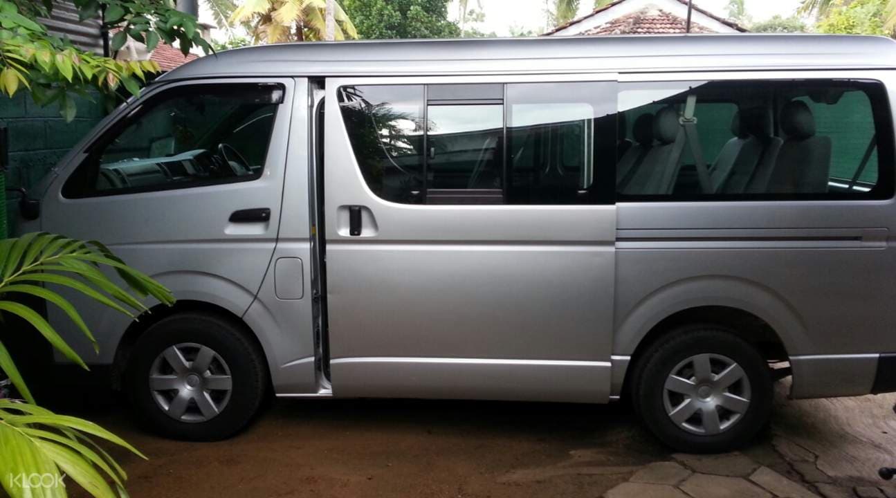 Private City Transfers between Bentota and 8 Destinations in Sri Lanka
