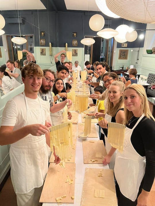 Fresh Pasta-Making Class in Rome with Tasting of Spritz