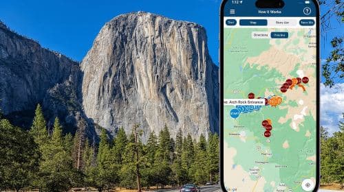 Yosemite National Park Zelfgeleide Audio-Rondleiding per Auto