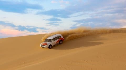 Romantic Dinner In the Middle of the Desert - Private Car for up to 4 people