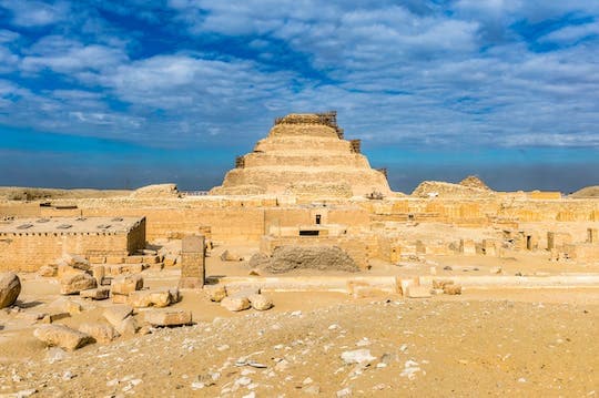 Memphis and Saqqara private tour with home cooked lunch from Cairo