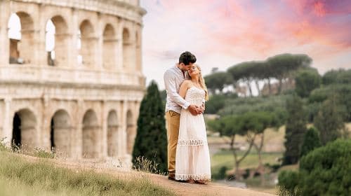 Sessão de Fotos Privada em Roma, Coliseu e Arredores