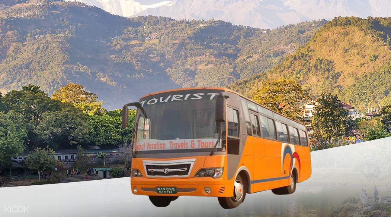 Shared Tourist Bus Transfers from Kathmandu to Pokhara
