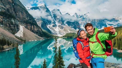 Banff/Calgary: Lake Louise, Moraine Lake, Emerald Lake dagtour dagtochten