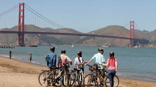 San Francisco: Marina Waterfront Self Guided Bike Rental Day Tours