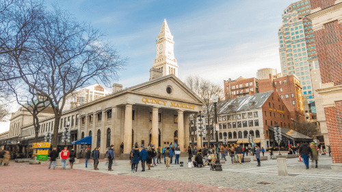 BOSTON FREEDOM TRAIL, DAGTOCHTOUR PER BUS