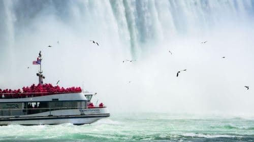 Niagara Falls: Tour a piedi con crociera in battello Eco-Experience Day Tours