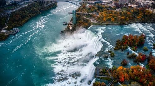 Tour di 1 giorno alle Cascate del Niagara da NYC con giro in barca Maid of the Mist