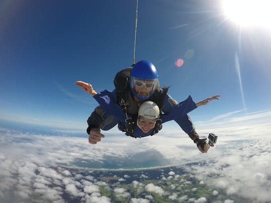 Auckland 16,000ft skydiving experience