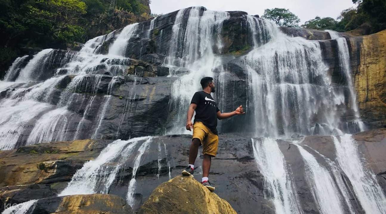 Waterfalls, Tea Plantation, and Ancestors Village Day Tour from Kandy
