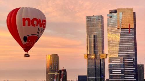 "Australia Global Hot Air Balloon Direct Sales" Melbourne city hot air balloon ride including flight photos