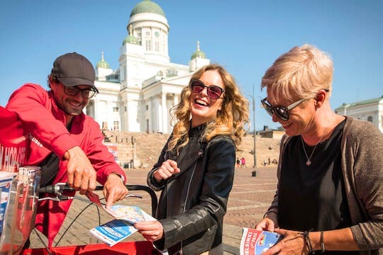 Helsinki Hop-on Hop-off Bus Tour and Sightseeing Cruise