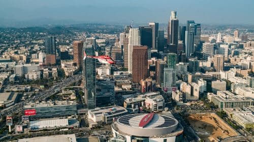 Los Angeles: Downtown Landing Helicopter Tour Day Tours