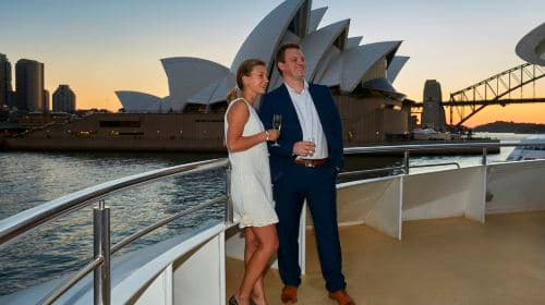 Captain Cook Gold Dinner Cruise in Sydney Harbour (Includes 6-Course Dinner) Transport Passes