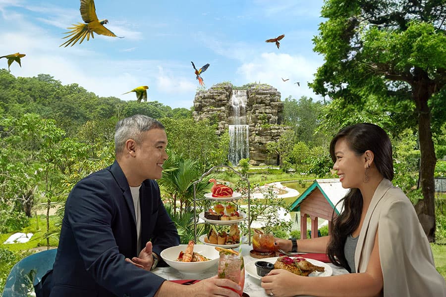 Crimson Restaurant nel Bird Paradise