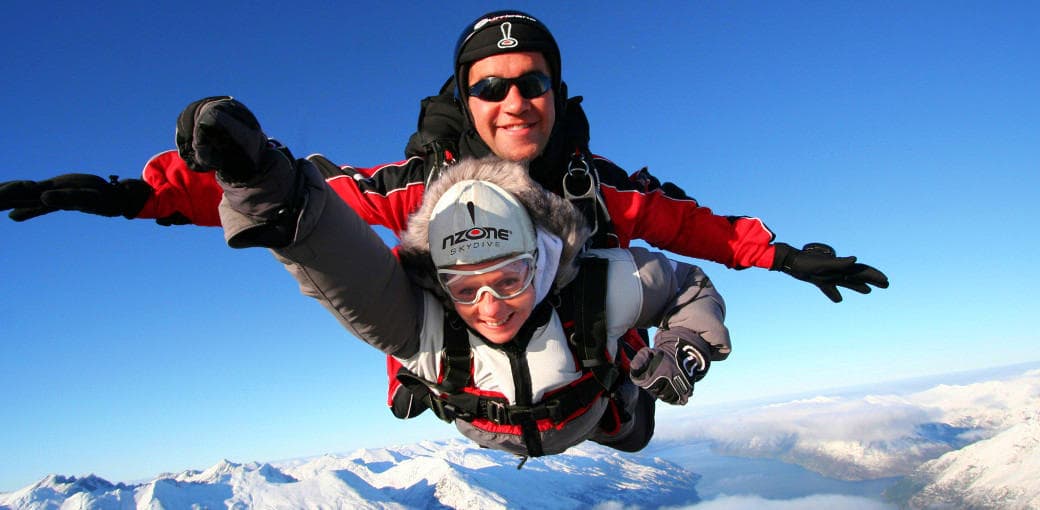 Queenstown Tandem Skydive 12,000ft
