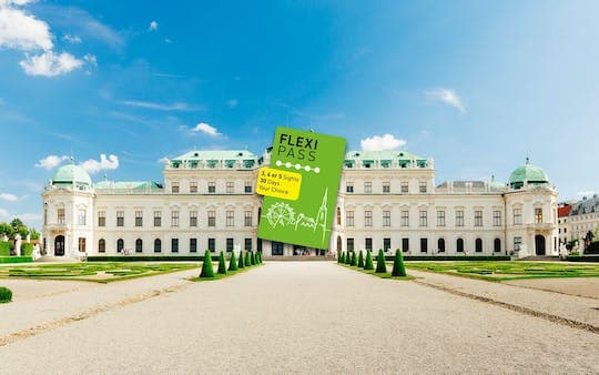 Flexi PASS for 2, 3, 4 or 5 attractions in Vienna