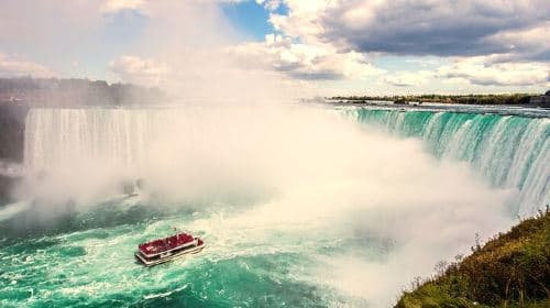 Tour di 1 giorno alle Cascate del Niagara da NYC con giro in barca Maid of the Mist
