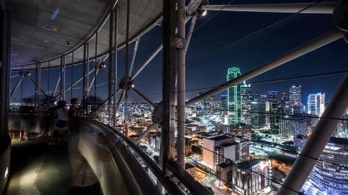 Dallas: Reunion Tower GeO-Deck General Admission Ticket Day Tours