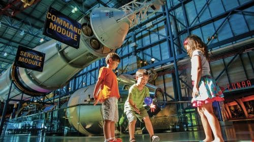 Express Transportation from ICON Park Orlando to Kennedy Space Center Day Tours