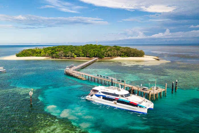 Green Island Full Day Trip + Snorkelling OR Glass Bottom Boat