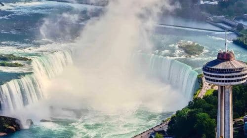 Toronto: Zimowa wycieczka nad wodospad Niagara z pakietem atrakcji
