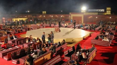 Dubai Deluxe Desert Safari + BBQ Dinner + Show + Sandboarding Experience (Optional Air-Conditioned Seating) Day Tours