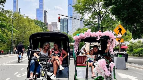 Passeios Oficiais de Pedicab no Central Park
