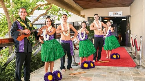 Waikiki Luau Buffet with Optional Rock-A-Hula Show Ticket Day Tours