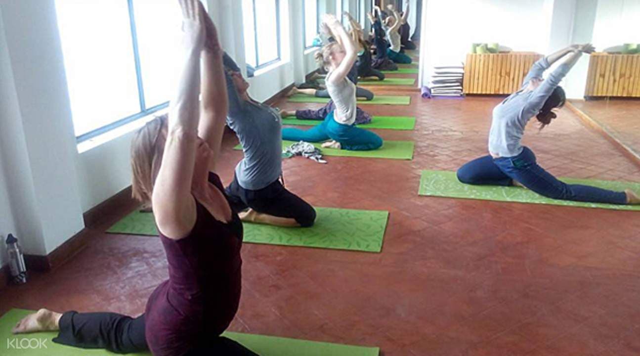 Mandala Studio Yoga Session in Kathmandu