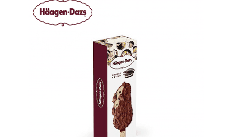 Coupon à emporter pour une glace Haagen-Dazs