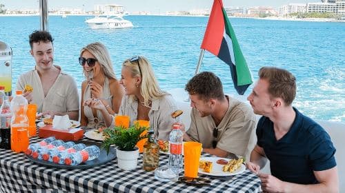 Dubai Marina Yacht Tour with Optional Breakfast or BBQ Day Tours
