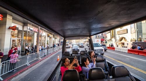 Hollywood Open Bus Tours Day Tours