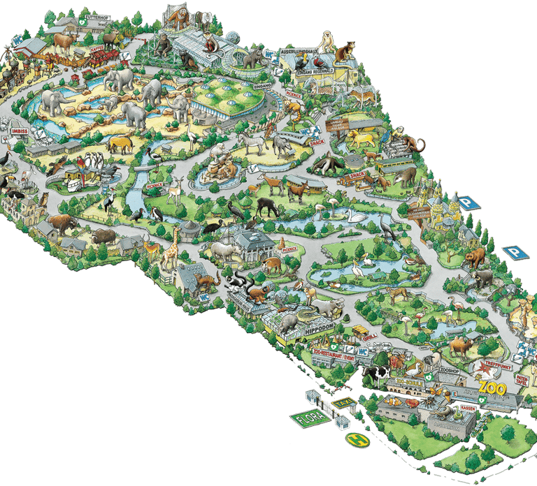 Cologne: Cologne Zoo and Aquarium Entry Ticket