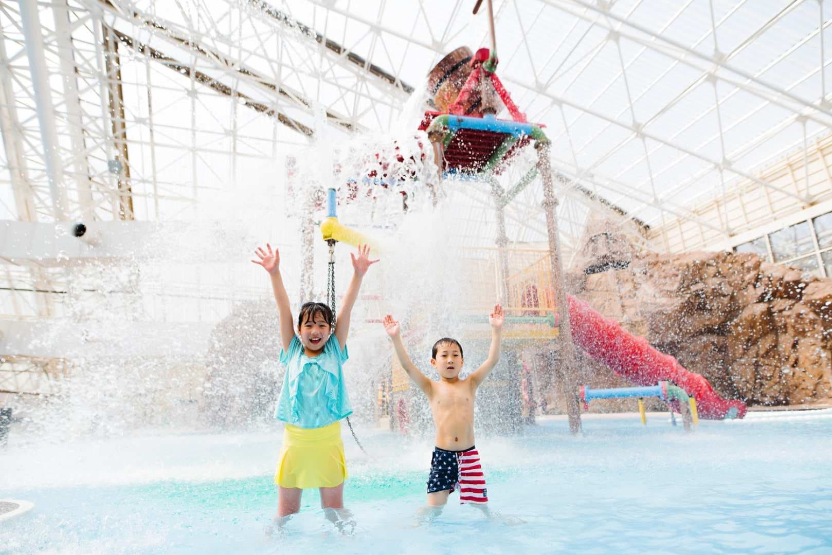 Tokyo Summerland 1-Day Pass | Indoor / Outdoor Pool + Amusement Park | Tokyo