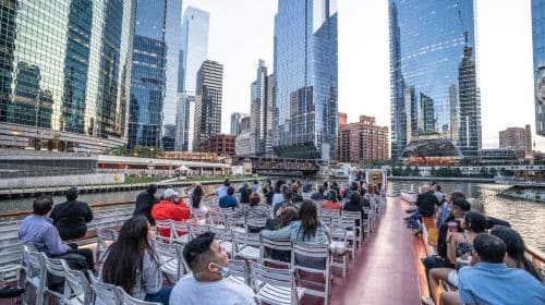 Chicago Architecture Cruise Experience from Michigan Avenue|Depart from Navy Pier Transport Passes