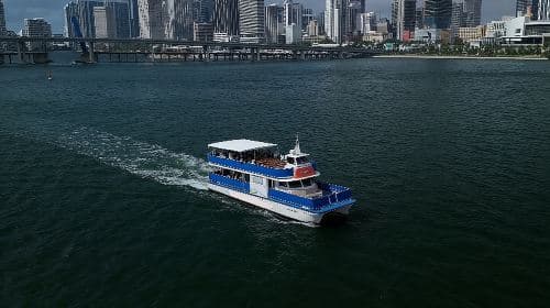 Rejs łodzią po Biscayne Bay i wyspach gwiazd – 90-minutowe wycieczki dzienne