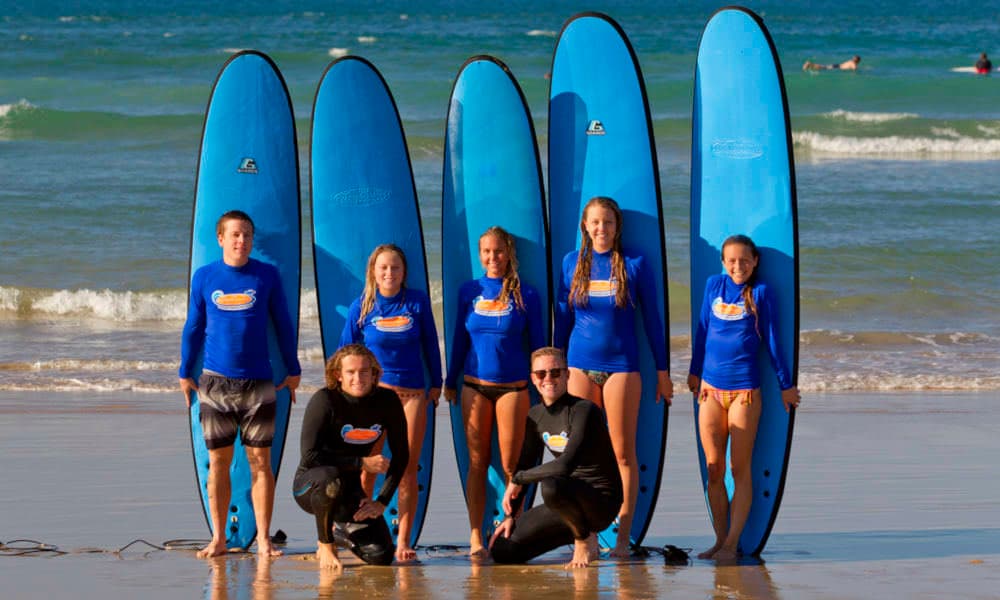 Learn to Surf at Broadbeach