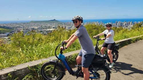 Honolulu: Wycieczka rowerem elektrycznym na Tantalus Lookout (od gór do oceanu) – wycieczki jednodniowe