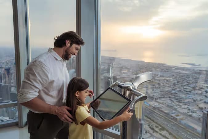 Dubai: Ingresso ai livelli 124 e 125 del Burj Khalifa