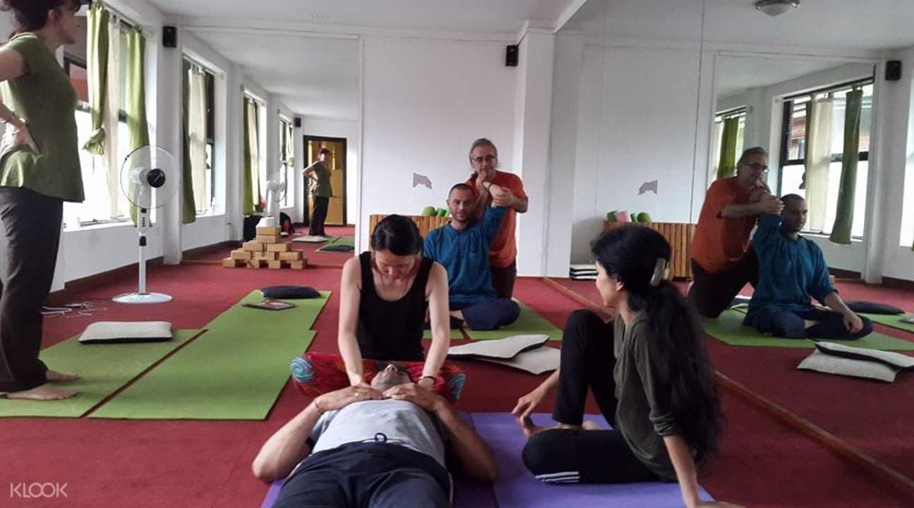 Mandala Studio Yoga Session in Kathmandu