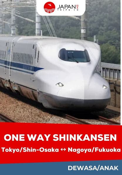 Biglietto di sola andata Shinkansen Tokyo/Shin Osaka per Nagoya/Fukuoka | Nozomi Shinkansen