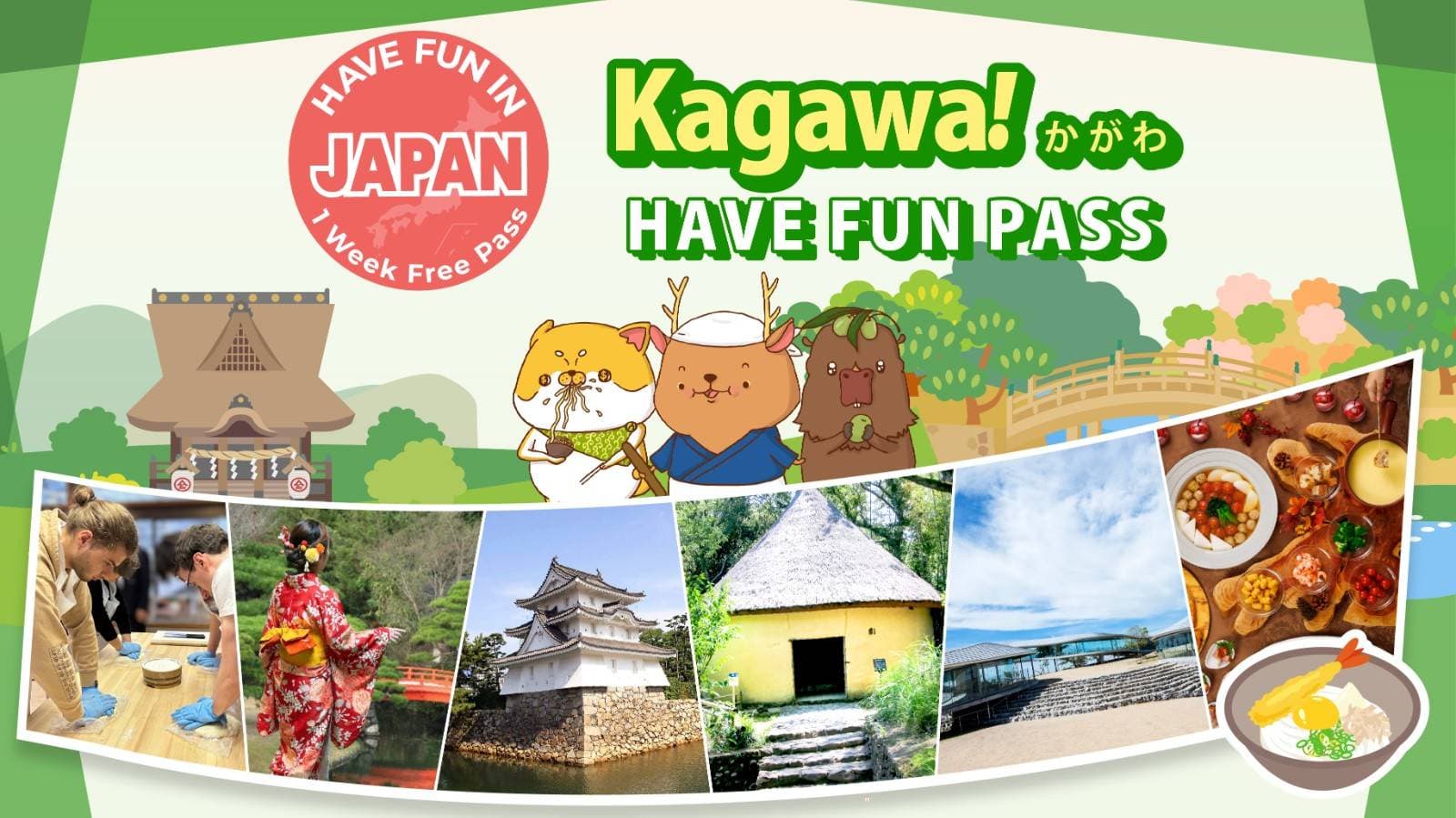 Diviértete en Kagawa