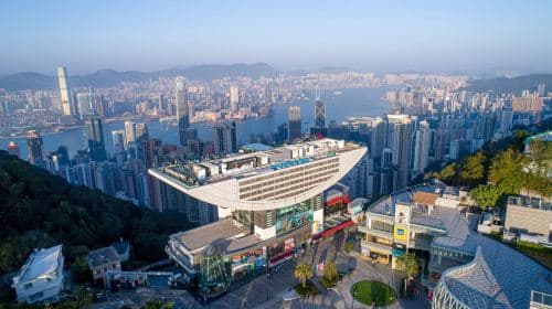 Hong Kong Peak cable car Ticket [Peak cable car/Sky Terrace 428/Madame Tussauds]